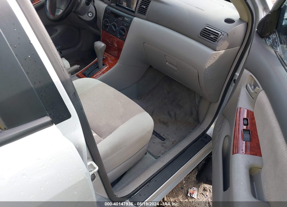 2008 TOYOTA COROLLA LE VIN: 2T1BR32E38C921915