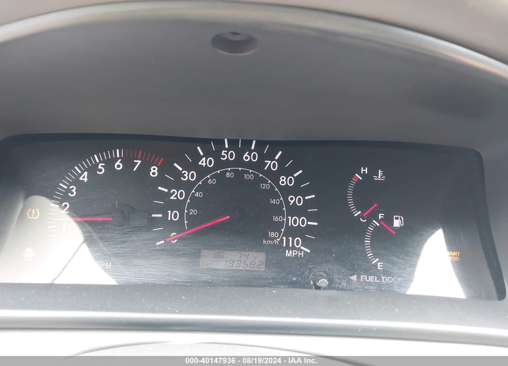 2008 TOYOTA COROLLA LE VIN: 2T1BR32E38C921915