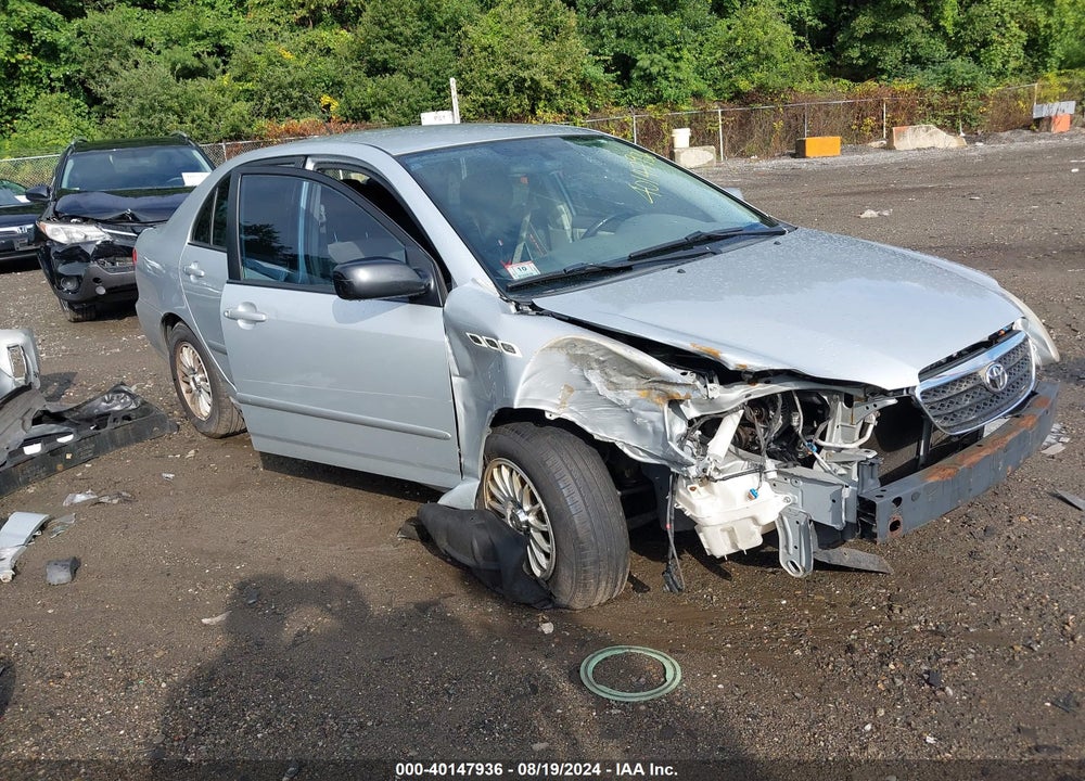 2008 TOYOTA COROLLA LE VIN: 2T1BR32E38C921915