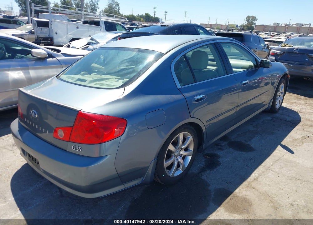 2006 INFINITI G35 VIN: JNKCV51E96M510241