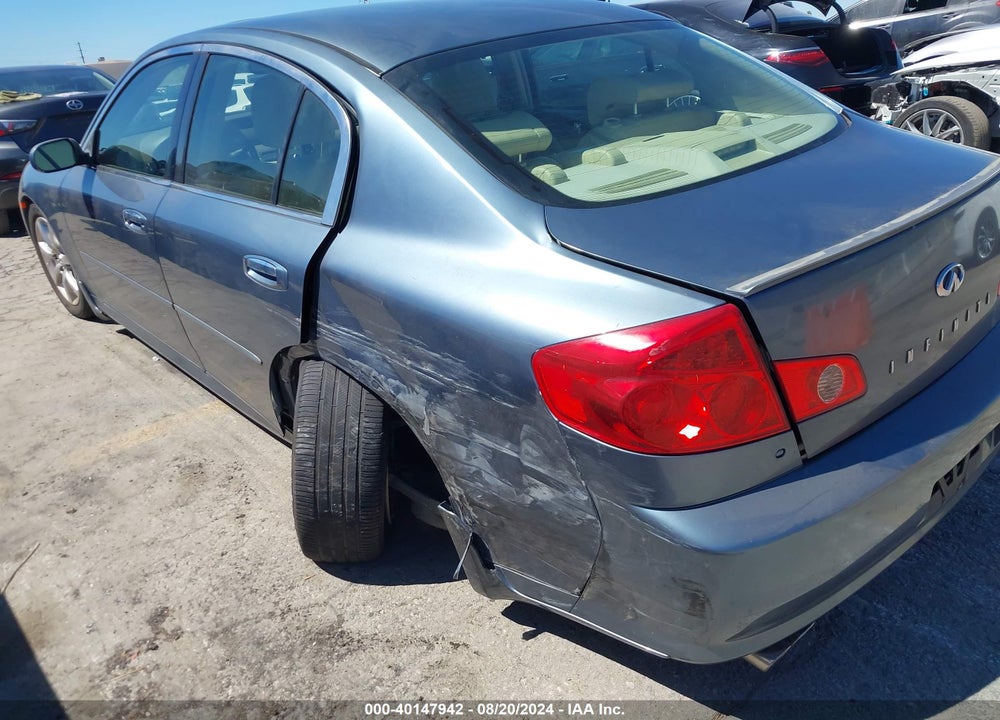 2006 INFINITI G35 VIN: JNKCV51E96M510241