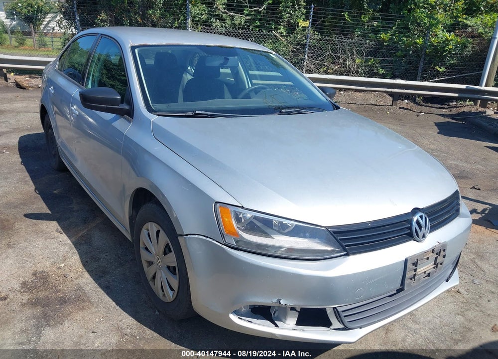 2013 VOLKSWAGEN JETTA 2.0L S VIN: 3VW1K7AJ0DM444347