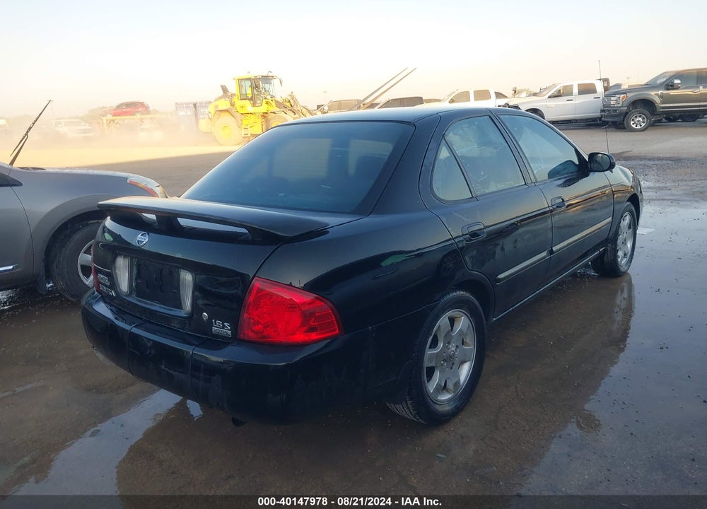 2006 NISSAN SENTRA 1.8S VIN: 3N1CB51D16L614267