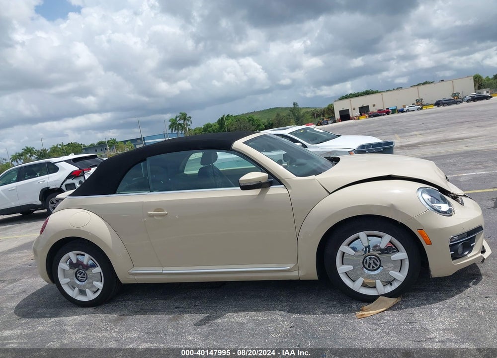 2019 VOLKSWAGEN BEETLE 2.0T FINAL EDITION SE/2.0T FINAL EDITION SEL/2.0T S/2.0T SE VIN: 3VW5DAAT5KM501455