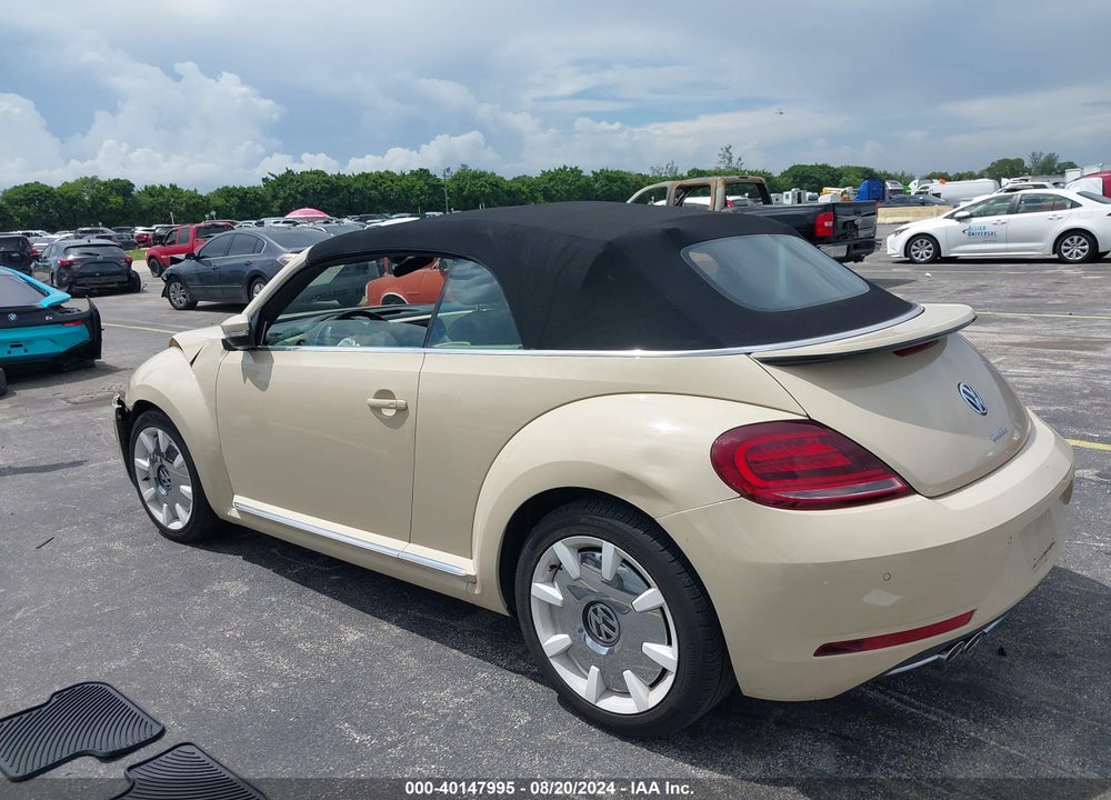 2019 VOLKSWAGEN BEETLE 2.0T FINAL EDITION SE/2.0T FINAL EDITION SEL/2.0T S/2.0T SE VIN: 3VW5DAAT5KM501455