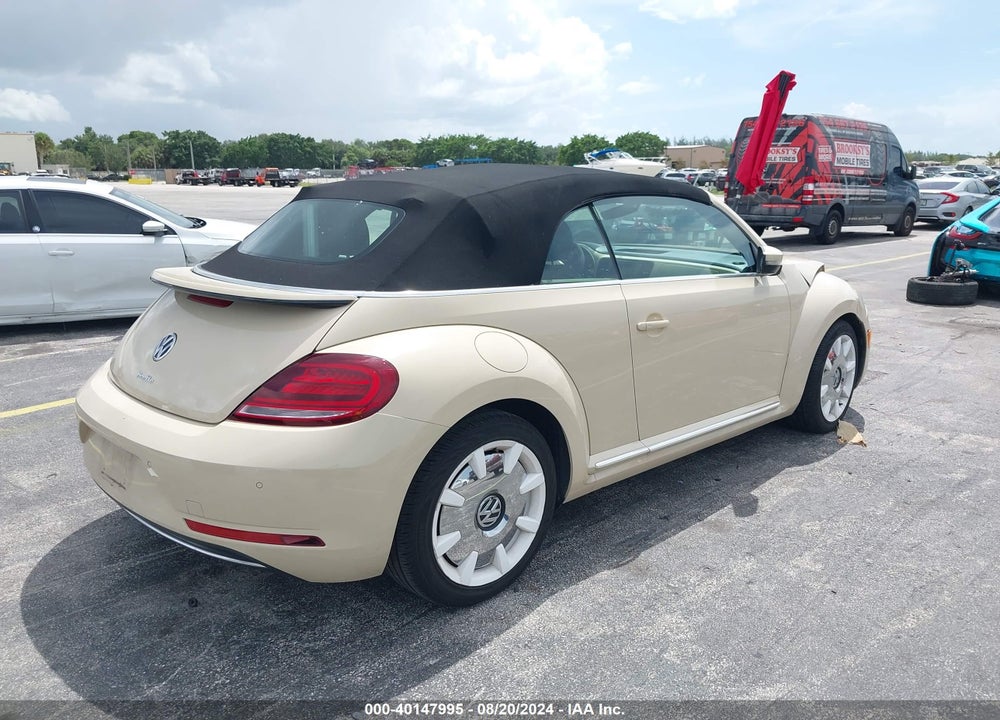 2019 VOLKSWAGEN BEETLE 2.0T FINAL EDITION SE/2.0T FINAL EDITION SEL/2.0T S/2.0T SE VIN: 3VW5DAAT5KM501455
