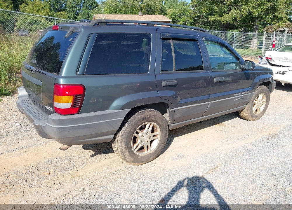 2002 JEEP GRAND CHEROKEE LAREDO VIN: 1J4GW48S72C221939