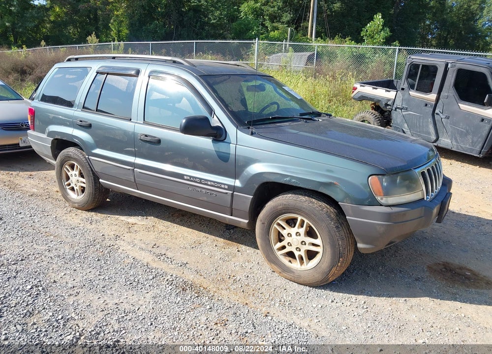 2002 JEEP GRAND CHEROKEE LAREDO VIN: 1J4GW48S72C221939