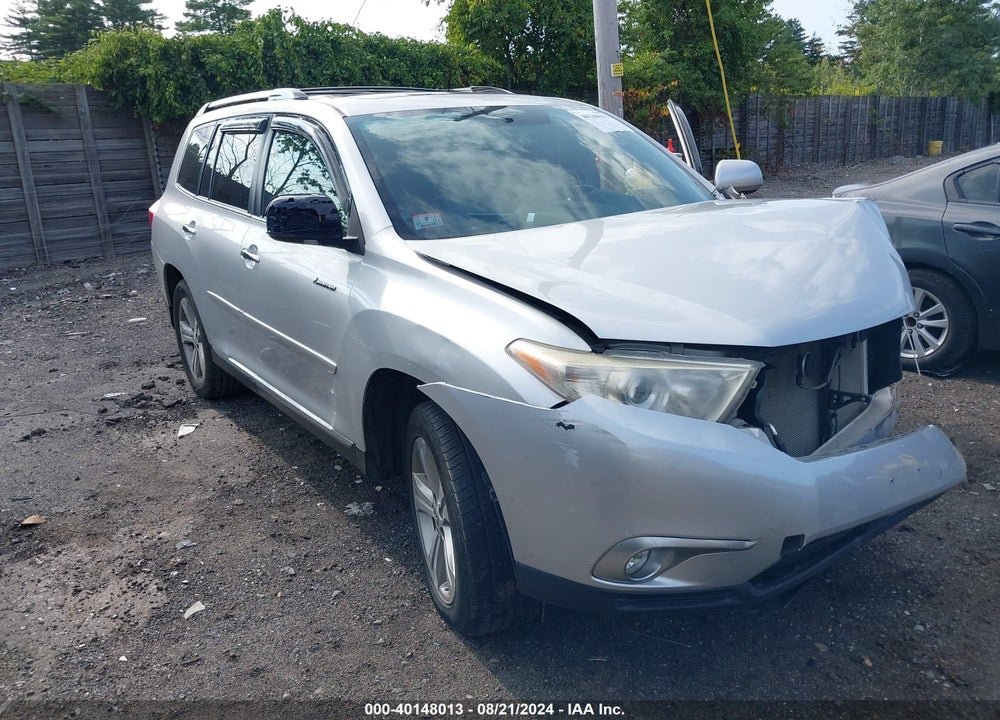 2012 TOYOTA HIGHLANDER LIMITED V6 VIN: 5TDDK3EH3CS100915