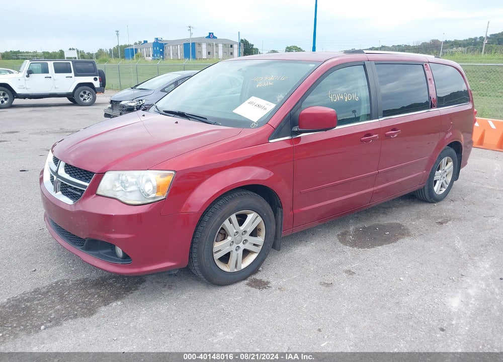 2011 DODGE GRAND CARAVAN CREW VIN: 2D4RN5DGXBR606608