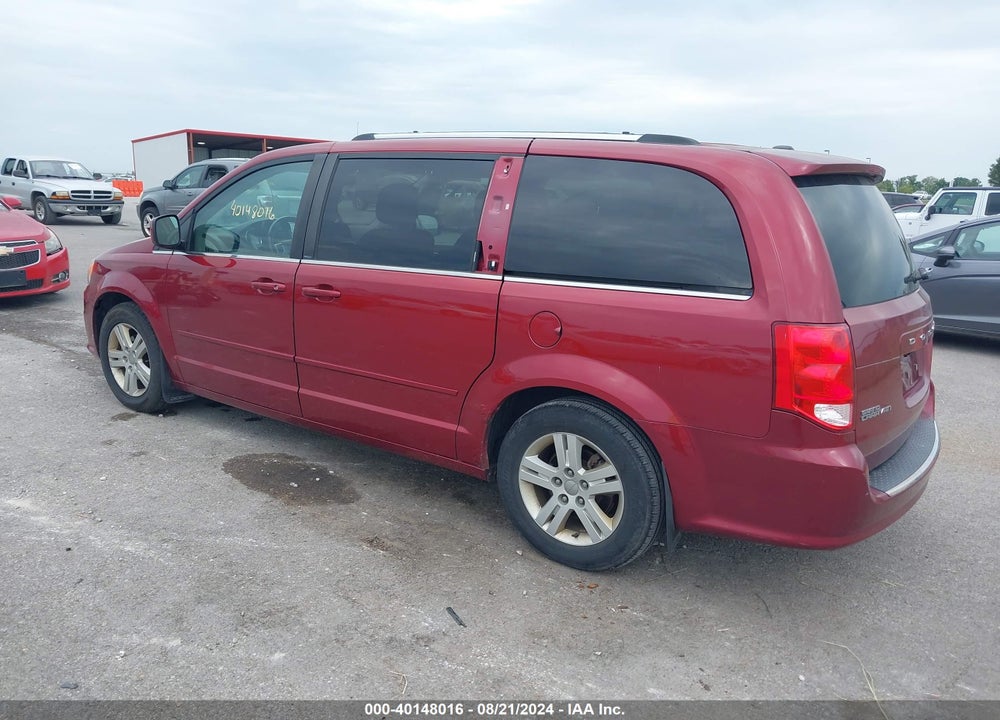 2011 DODGE GRAND CARAVAN CREW VIN: 2D4RN5DGXBR606608