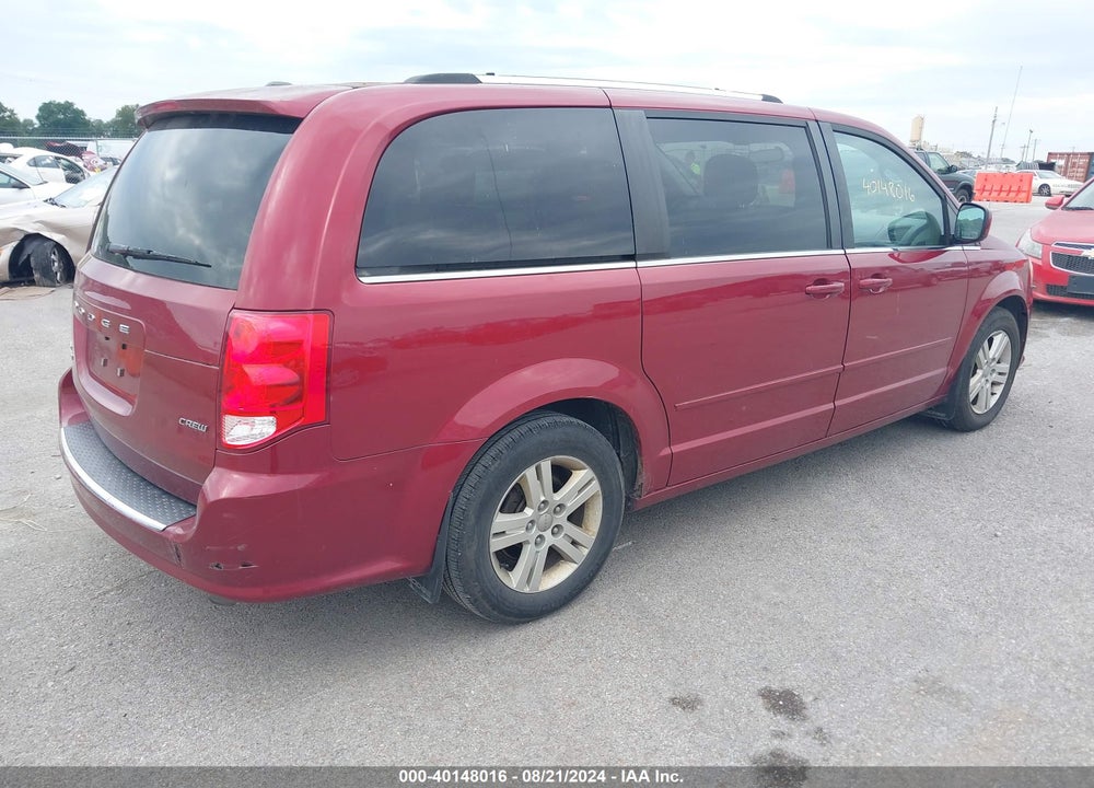 2011 DODGE GRAND CARAVAN CREW VIN: 2D4RN5DGXBR606608