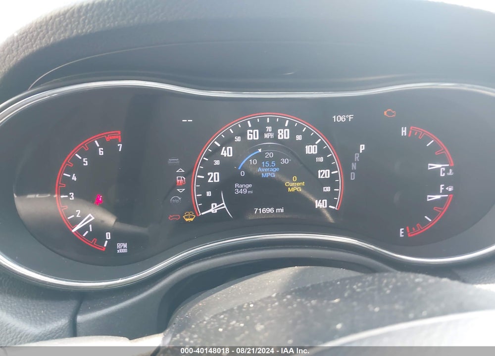 2018 DODGE DURANGO VIN: 1C4RDHAG7JC385174