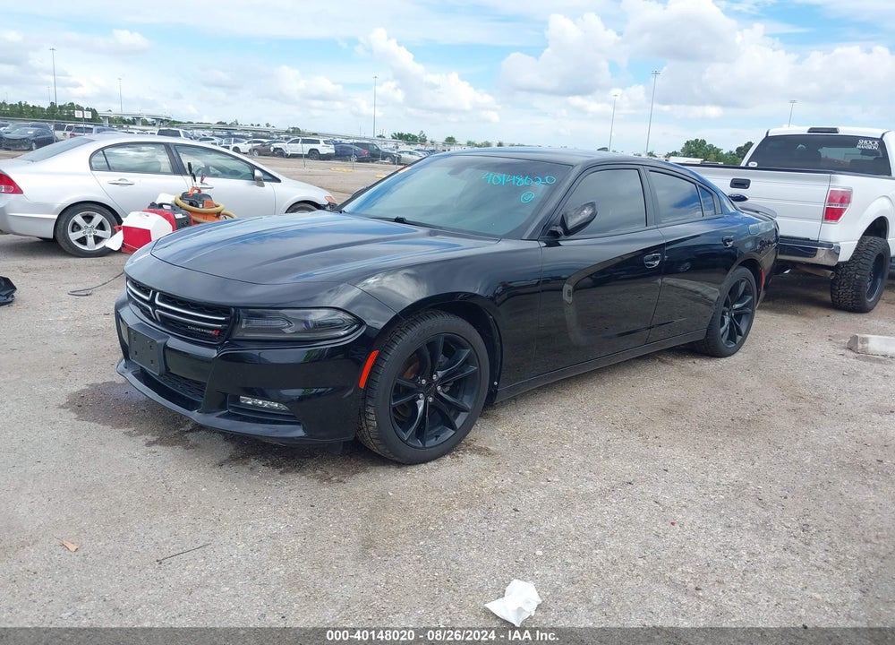 2016 DODGE CHARGER SXT VIN: 2C3CDXHGXGH297509