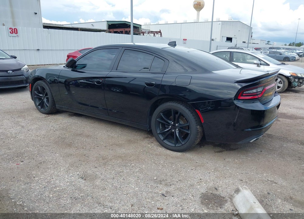 2016 DODGE CHARGER SXT VIN: 2C3CDXHGXGH297509