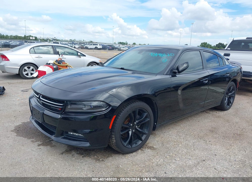 2016 DODGE CHARGER SXT VIN: 2C3CDXHGXGH297509