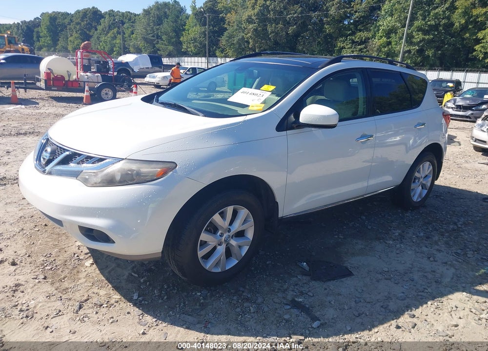 2011 NISSAN MURANO SL VIN: JN8AZ1MW4BW150440