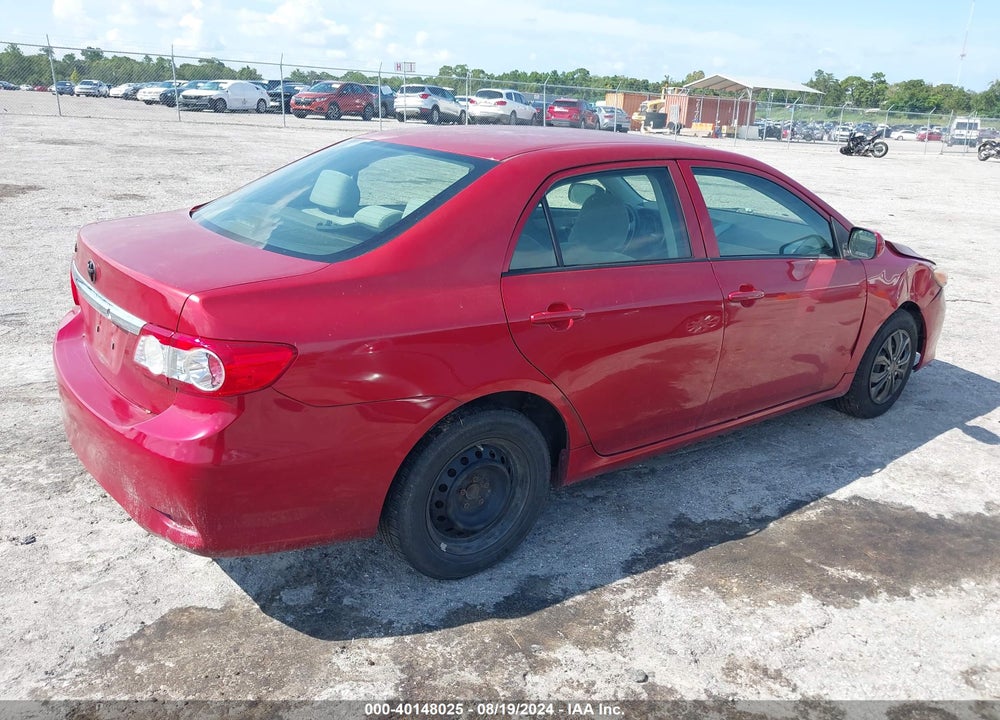 2012 TOYOTA COROLLA L VIN: JTDBU4EE0C9179570