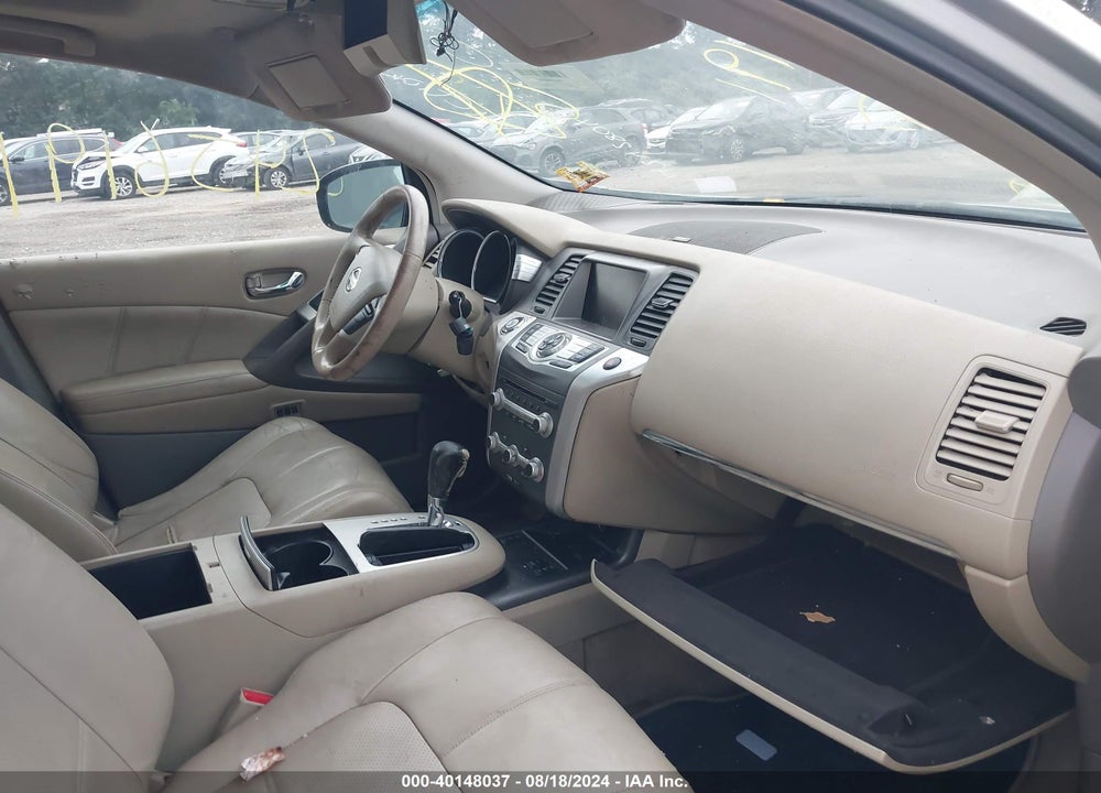 2011 NISSAN MURANO VIN: JN8AZ1MW4BW153953