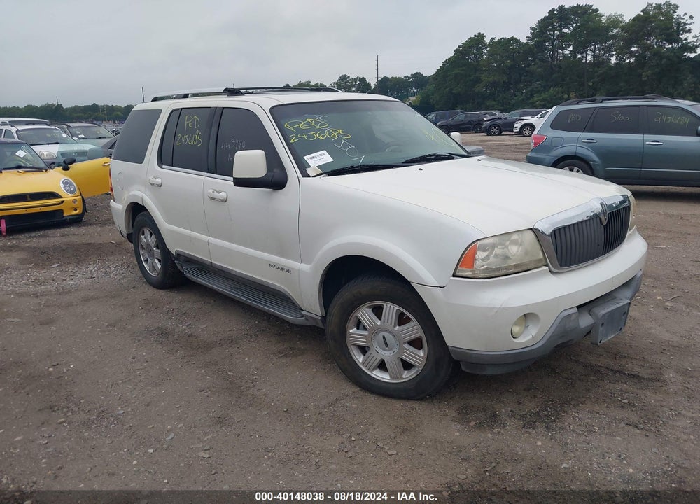 2004 LINCOLN AVIATOR VIN: 5LMEU68H04ZJ33410