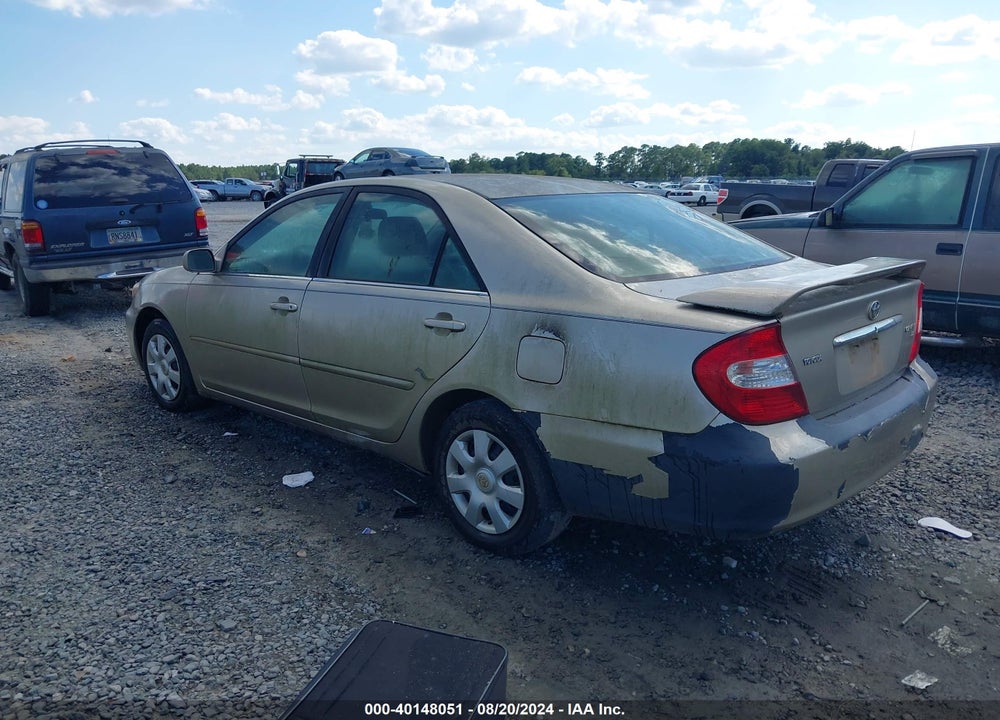 2004 TOYOTA CAMRY LE VIN: 4T1BE32K94U301077