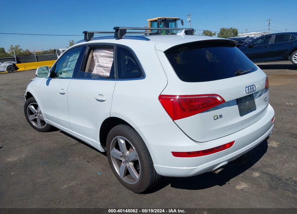 2012 AUDI Q5 2.0T PREMIUM VIN: WA1LFAFP9CA039832