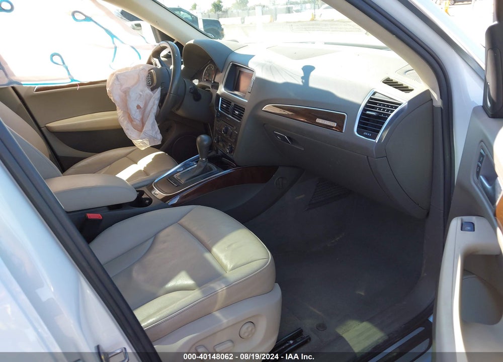 2012 AUDI Q5 2.0T PREMIUM VIN: WA1LFAFP9CA039832