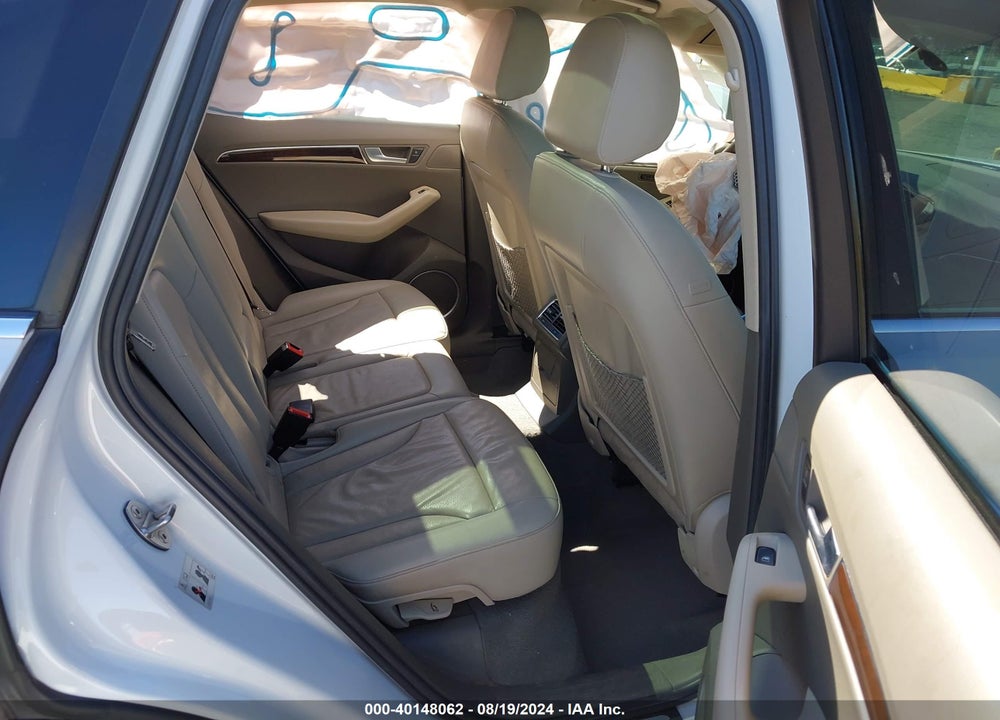 2012 AUDI Q5 2.0T PREMIUM VIN: WA1LFAFP9CA039832