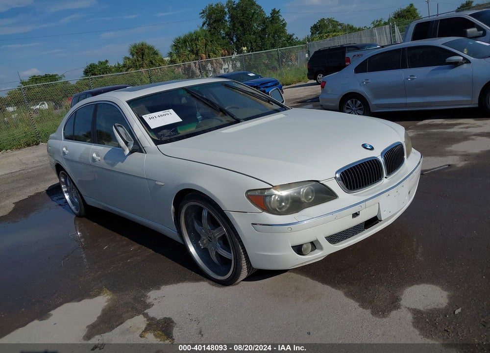 2006 BMW 750I VIN: WBAHL835X6DT04063