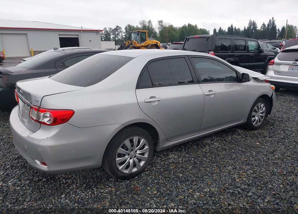 2012 TOYOTA COROLLA LE VIN: 2T1BU4EE2CC865670