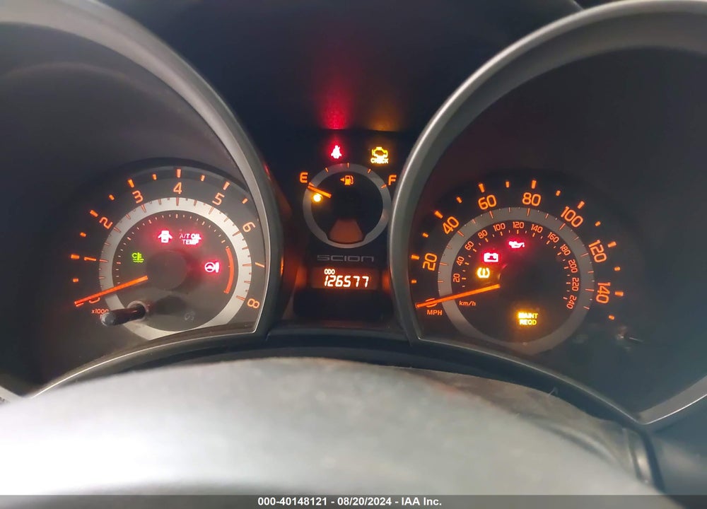 2011 SCION TC VIN: JTKJF5C72B3014436