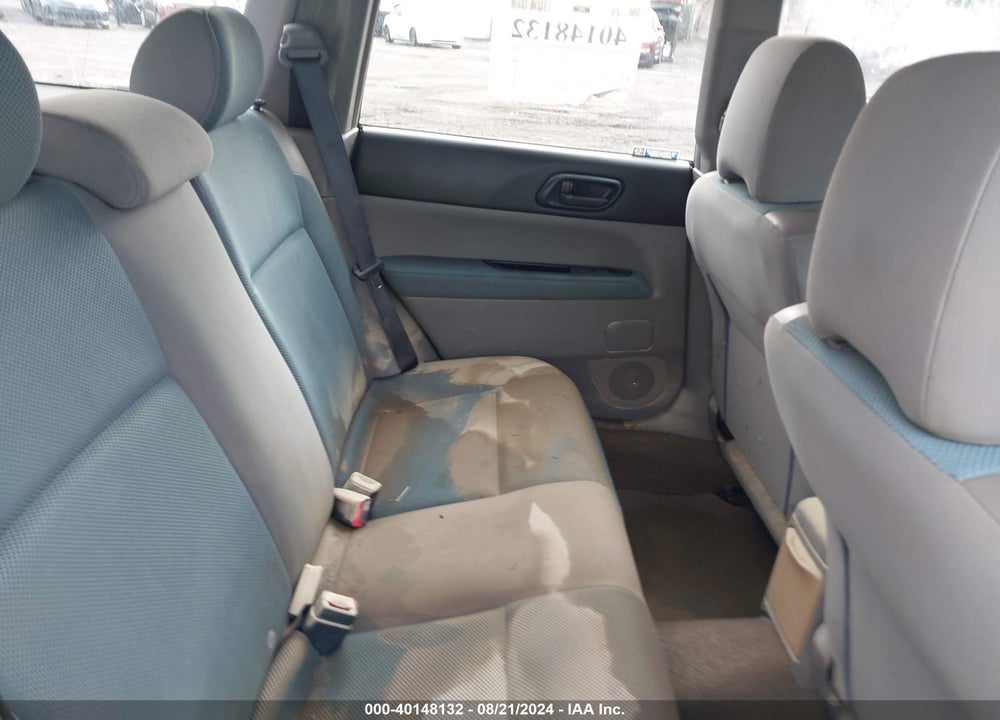 2005 SUBARU FORESTER 2.5X VIN: JF1SG63605H753128