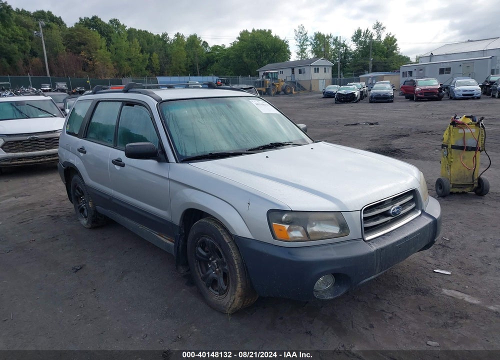 2005 SUBARU FORESTER 2.5X VIN: JF1SG63605H753128