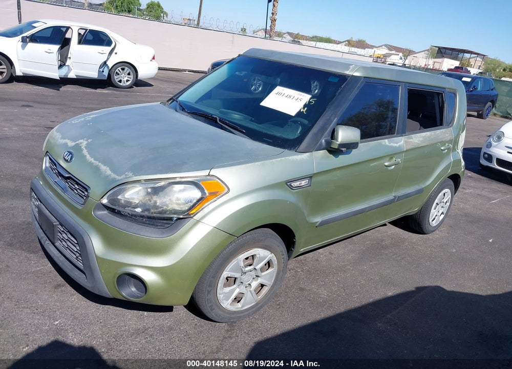 2013 KIA SOUL VIN: KNDJT2A55D7614007
