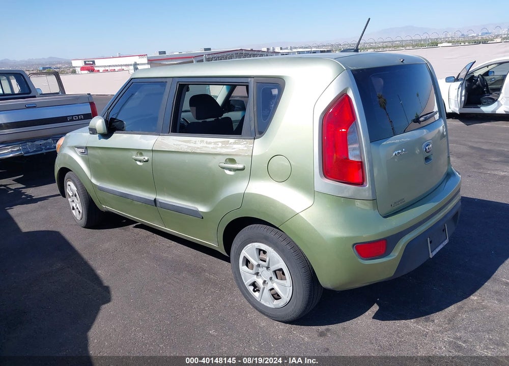 2013 KIA SOUL VIN: KNDJT2A55D7614007
