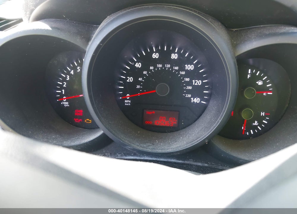 2013 KIA SOUL VIN: KNDJT2A55D7614007