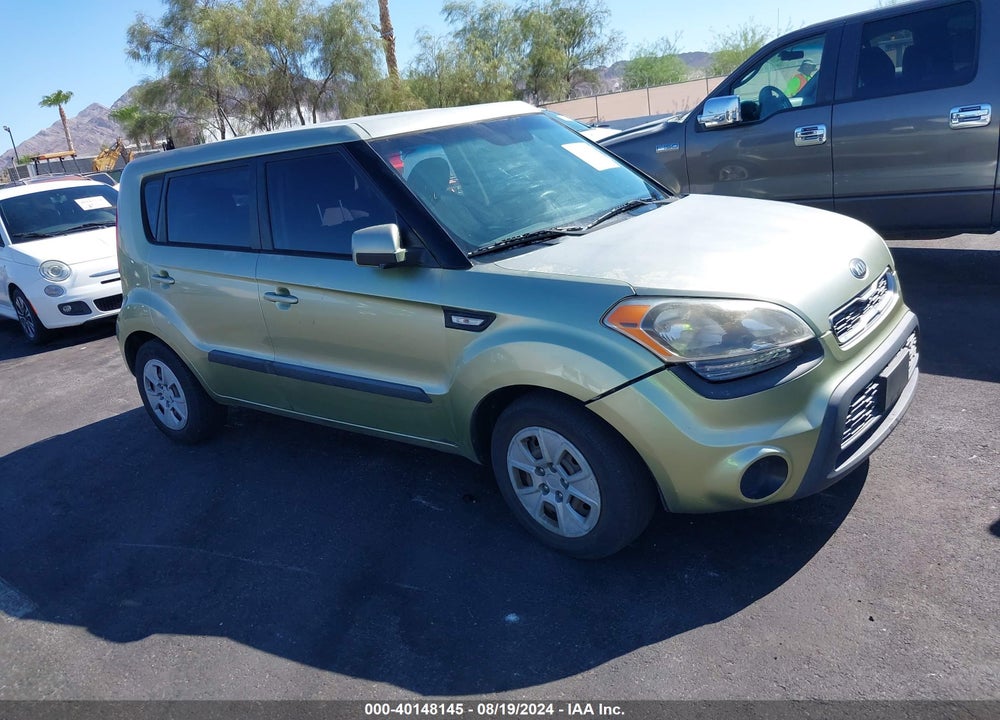 2013 KIA SOUL VIN: KNDJT2A55D7614007