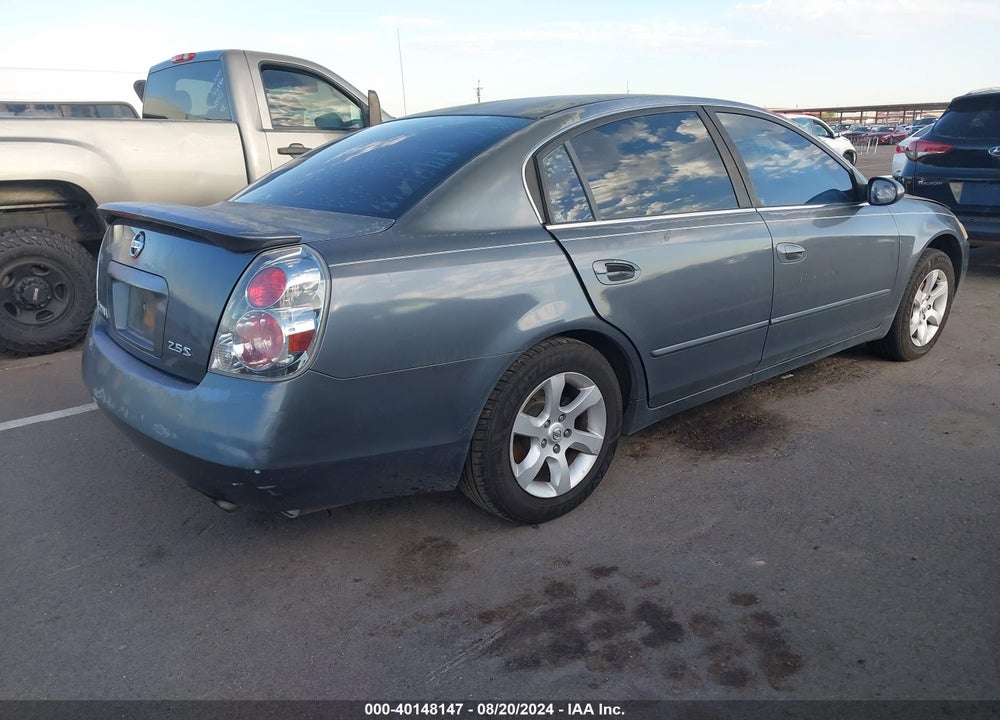 2005 NISSAN ALTIMA 2.5 S VIN: 1N4AL11D95N429351