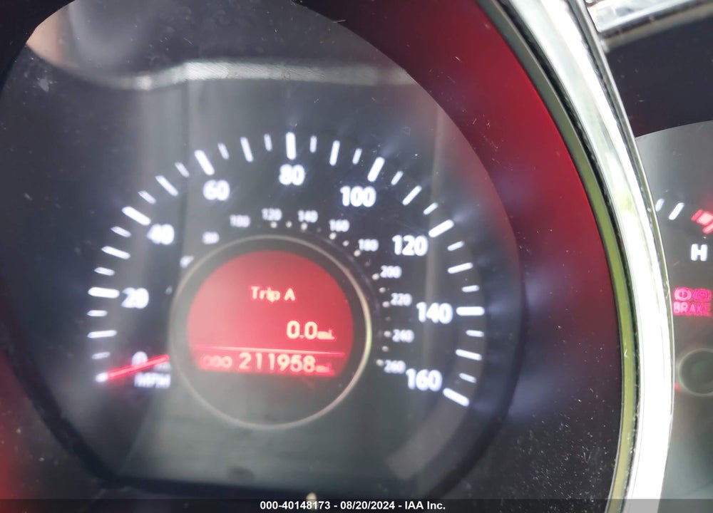 2011 KIA OPTIMA LX VIN: KNAGM4A74B5174632