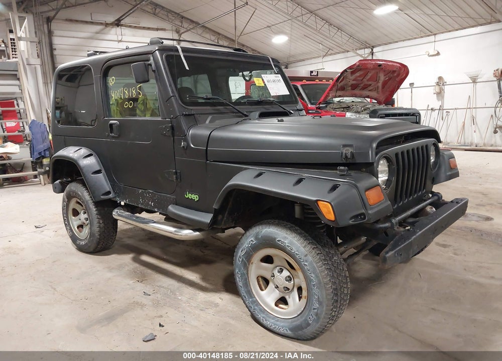 2000 JEEP WRANGLER SE VIN: 1J4FA29P5YP704856