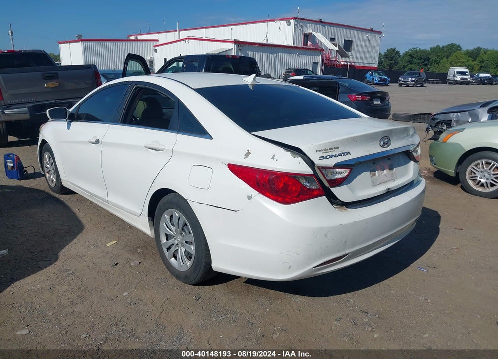 2011 HYUNDAI SONATA GLS VIN: 5NPEB4AC6BH164715
