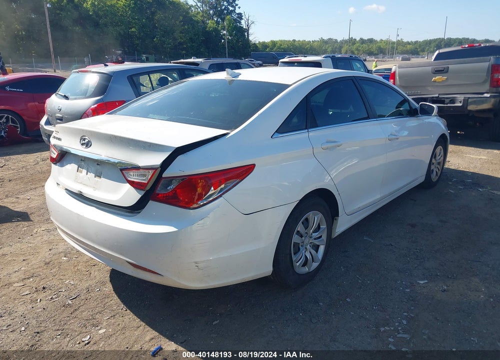 2011 HYUNDAI SONATA GLS VIN: 5NPEB4AC6BH164715