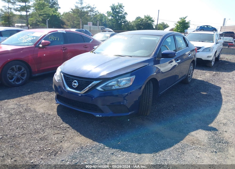 2017 NISSAN SENTRA SV VIN: 3N1AB7AP7HY270785