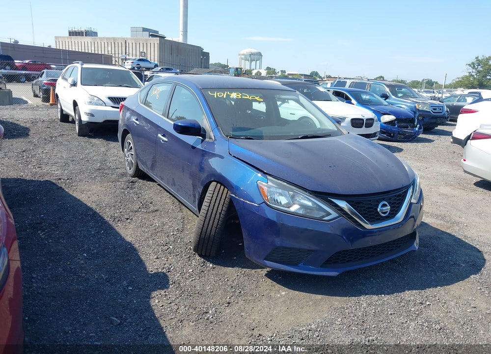 2017 NISSAN SENTRA SV VIN: 3N1AB7AP7HY270785