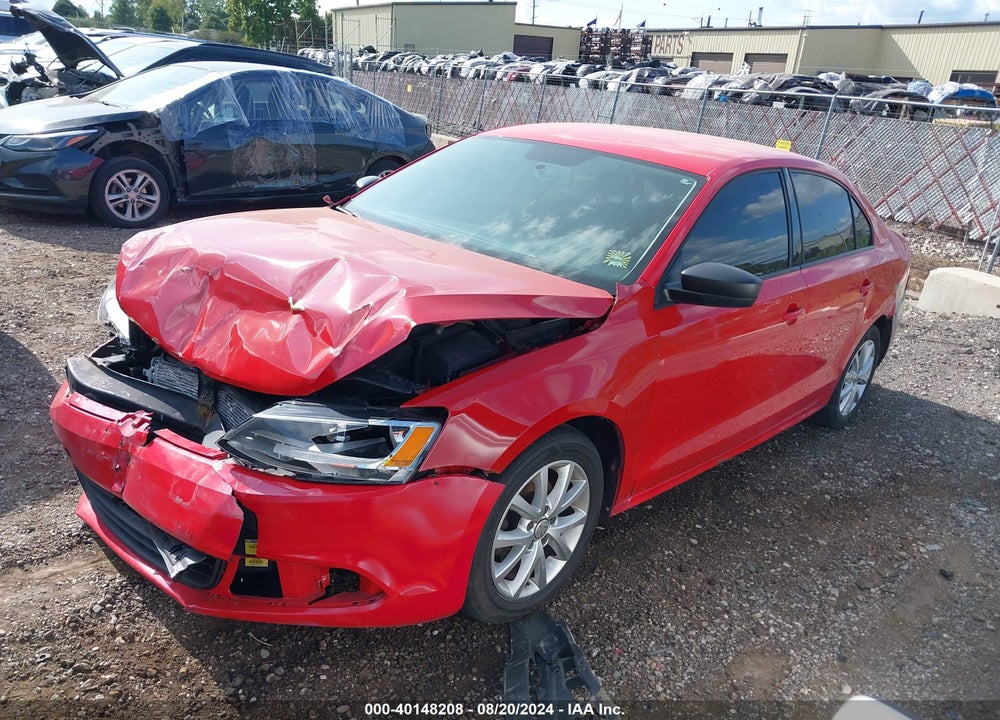 2013 VOLKSWAGEN JETTA 2.0L S VIN: 3VW2K7AJ6DM379279
