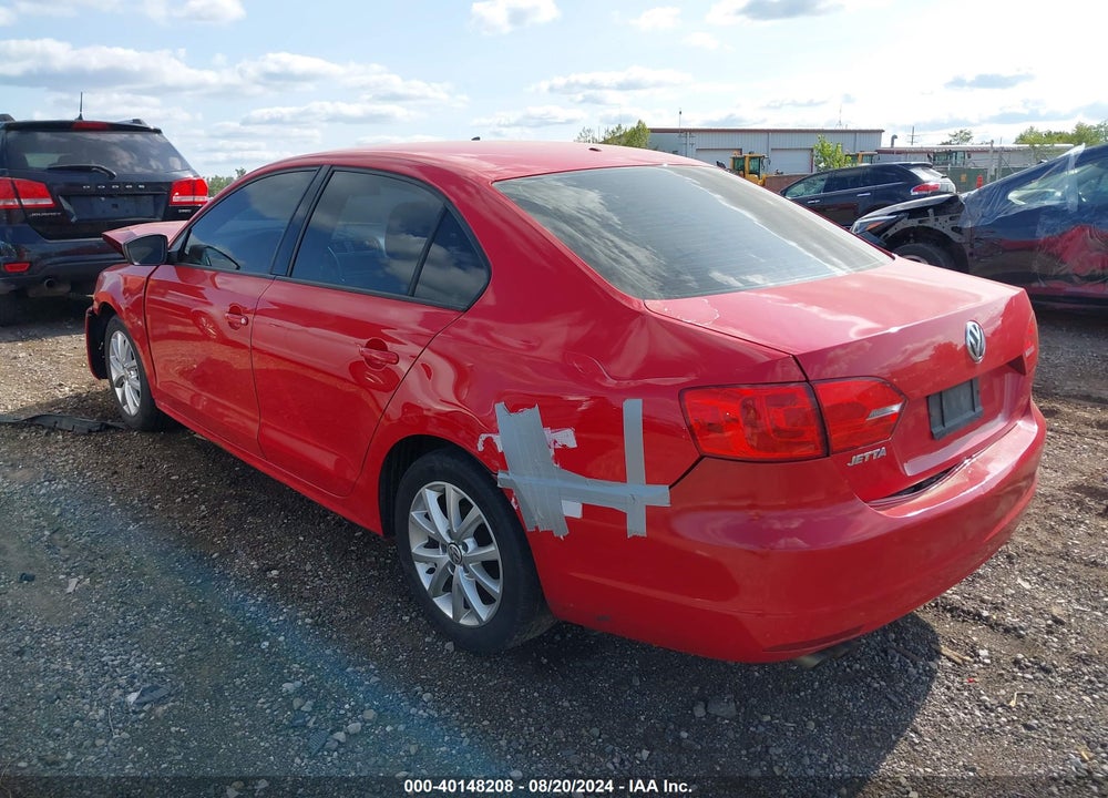 2013 VOLKSWAGEN JETTA 2.0L S VIN: 3VW2K7AJ6DM379279
