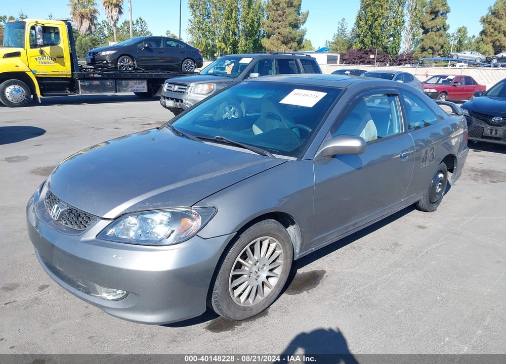 2005 HONDA CIVIC EX VIN: 1HGEM229X5L032222