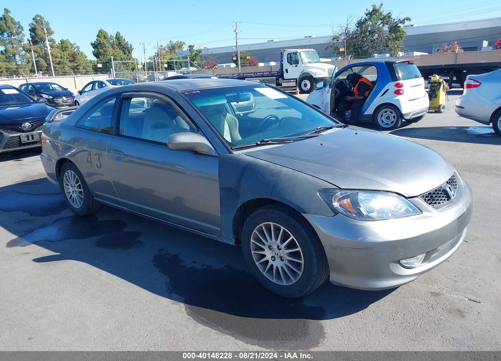 2005 HONDA CIVIC EX VIN: 1HGEM229X5L032222