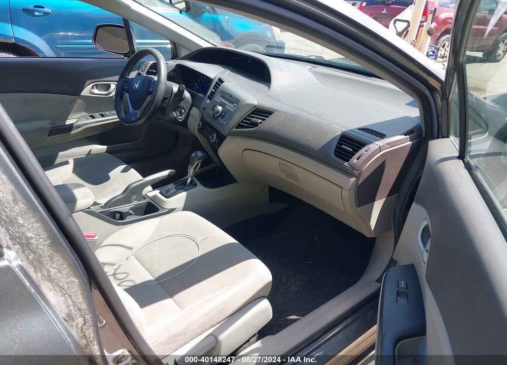 2012 HONDA CIVIC LX VIN: 2HGFB2F52CH584387