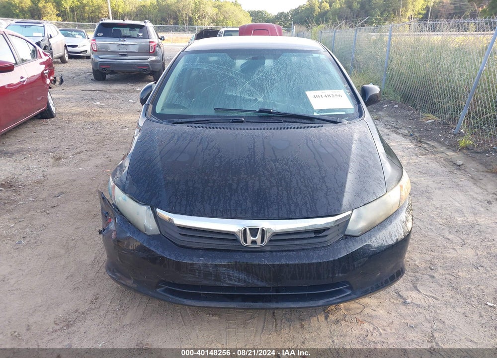 2012 HONDA CIVIC LX VIN: JHMFB2F58CS000516
